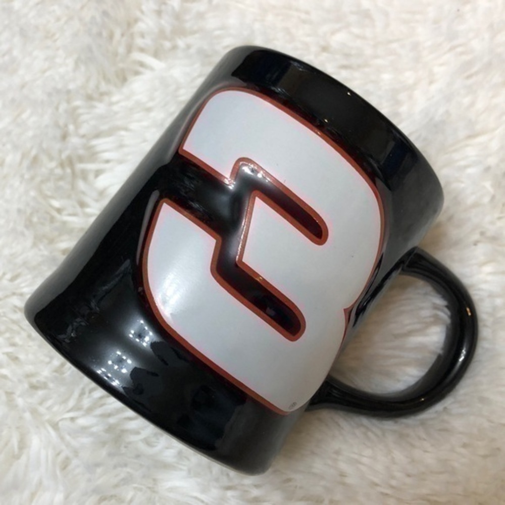 Nascar 🏎️ Dale Earnhardt #3 Collectable Black, White & Red Ceramic Coffee Mug